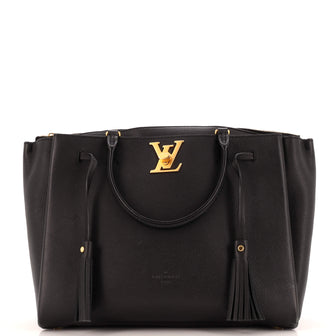 Louis Vuitton Lockmeto Handbag Leather