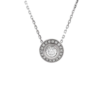 Cartier Cartier D'Amour Pendant Necklace 18K White Gold with Pave Diamonds