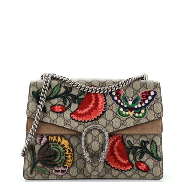 Gucci Dionysus Bag Embroidered GG Coated Canvas Medium
