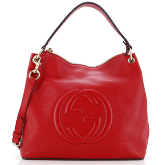 Gucci Soho Convertible Hobo Leather Large