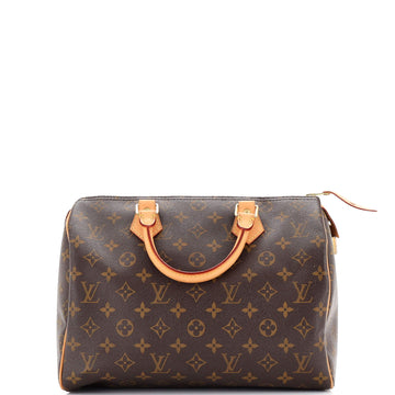 Louis Vuitton Speedy Handbag Monogram Canvas 30