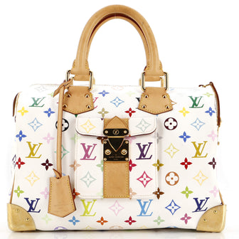 Louis Vuitton Speedy Handbag Monogram Multicolor 30