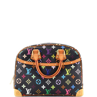 Louis Vuitton Trouville Handbag Monogram Multicolor Black 2749011