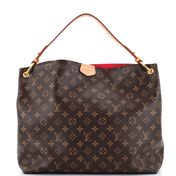 Louis Vuitton Graceful Handbag Monogram Canvas MM