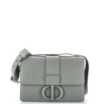 Christian Dior Ultra Matte 30 Montaigne Flap Bag Leather