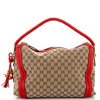 Gucci Bella Hobo GG Canvas Medium