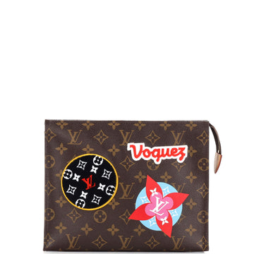 Louis Vuitton Toiletry Pouch Limited Edition World Tour Monogram Canvas 26