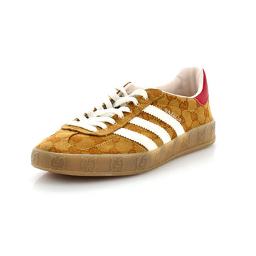 Gucci x Adidas Women's Gazelle Sneakers GG Canvas