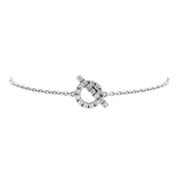 Hermes Finesse Bracelet 18K White Gold and Diamonds