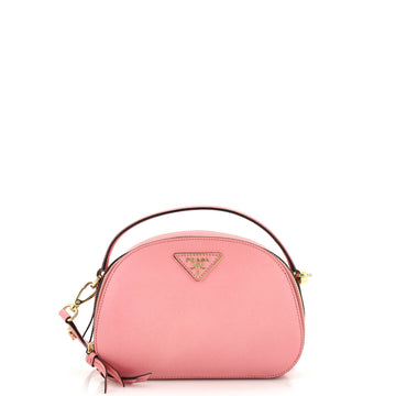 Prada Odette Top Handle Bag Saffiano Leather Small