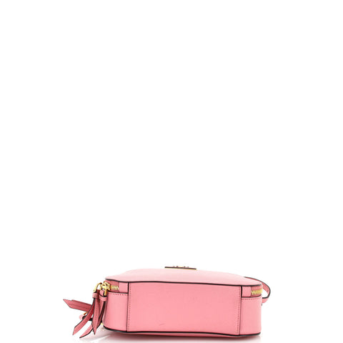 Prada Odette Top Handle Bag Saffiano Leather Small Pink 2748761
