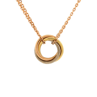 Cartier Trinity Pendant Necklace 18K Tricolor Gold