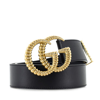 Gucci GG Torchon Belt Leather Wide