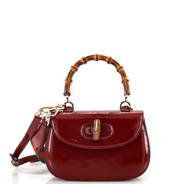 Gucci Bamboo 1947 Top Handle Bag Leather Small