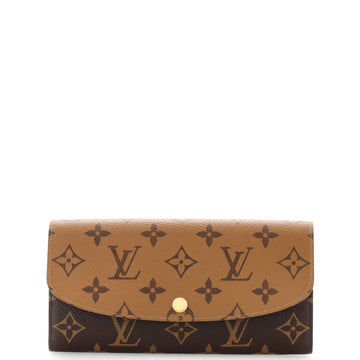 Louis Vuitton Emilie Wallet Reverse Monogram Canvas