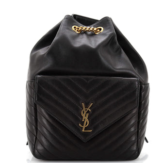 Saint Laurent Joe Backpack Matelasse Chevron Leather