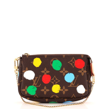Louis Vuitton Pochette Accessoires Yayoi Kusama Painted Dots Monogram Canvas Mini