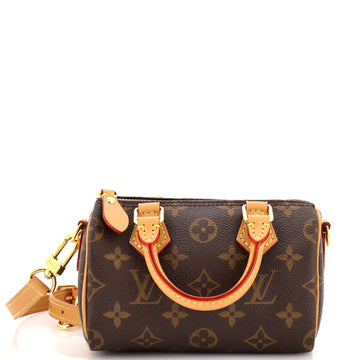 Louis Vuitton Speedy Bandouliere NM Bag Monogram Canvas Nano