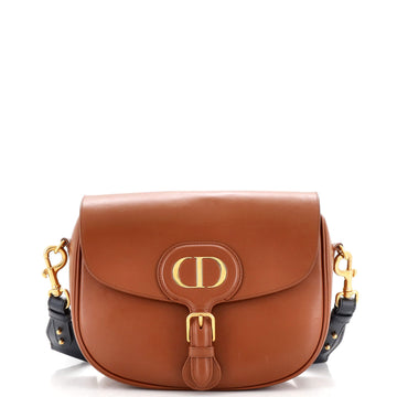 Christian Dior Bobby Flap Bag Leather Large