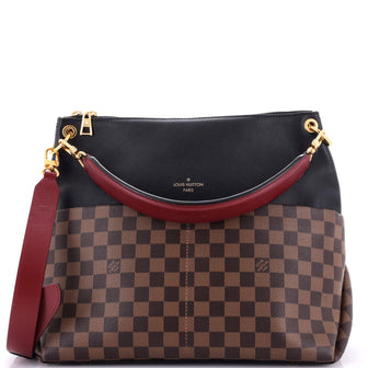 Louis Vuitton Maida Handbag Damier with Leather