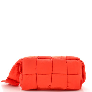 Bottega Veneta Padded Tech Cassette Crossbody Bag Intrecciato Nylon