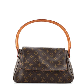 Louis Vuitton Looping Handbag Monogram Canvas Mini