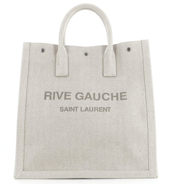 Saint Laurent Rive Gauche Shopper Tote Canvas Tall