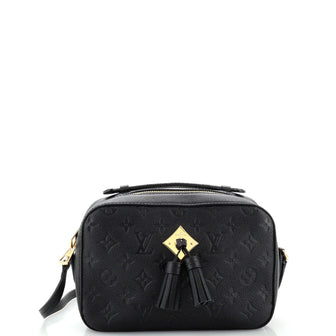 Louis Vuitton Saintonge Handbag Monogram Empreinte Leather