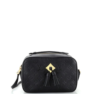 Louis Vuitton Saintonge Handbag Monogram Empreinte Leather