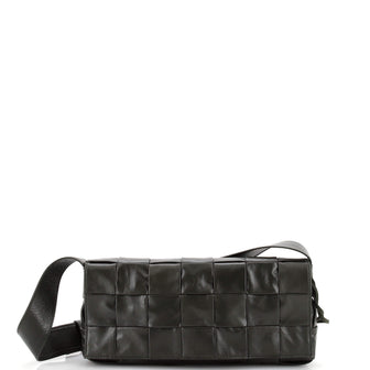 Bottega Veneta Stretch Cassette Crossbody Bag Maxi Intrecciato Leather