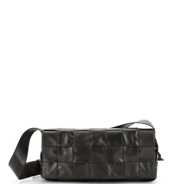 Bottega Veneta Stretch Cassette Crossbody Bag Maxi Intrecciato Leather
