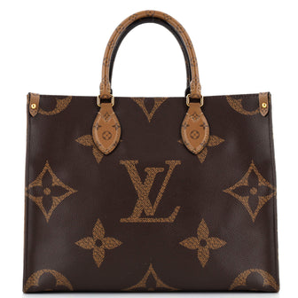 Louis Vuitton OnTheGo Tote Reverse Monogram Giant MM