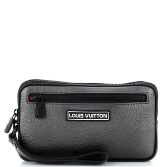 Louis Vuitton Alpha Wristlet Clutch Taurillon Leather