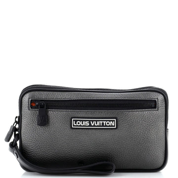 Louis Vuitton Alpha Wristlet Clutch Taurillon Leather