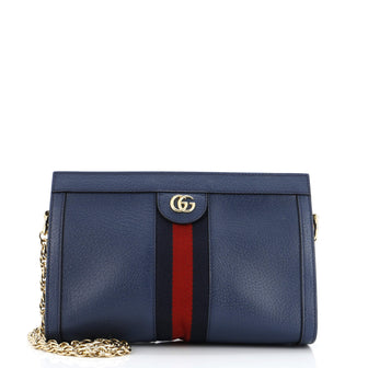 Gucci Ophidia Chain Shoulder Bag Leather Small