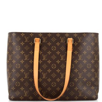 Louis Vuitton Luco Handbag Monogram Canvas