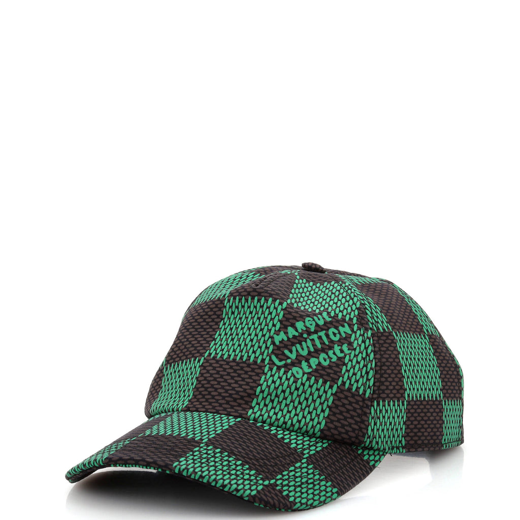 Louis Vuitton Baseball Cap Damier Pop Canvas Green 275393239