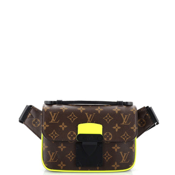 Louis Vuitton S Lock Sling Bag Macassar Monogram Canvas