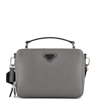 Prada Brique Crossbody Bag Saffiano Leather Small