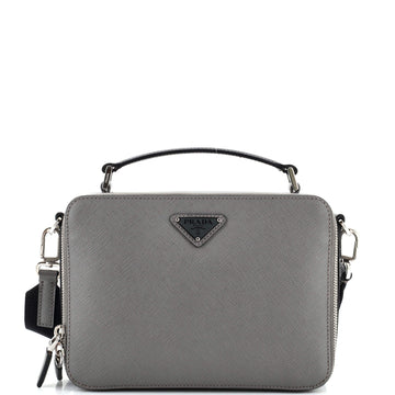 Prada Brique Crossbody Bag Saffiano Leather Small