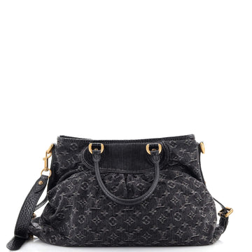 Louis Vuitton Neo Cabby Handbag Denim GM