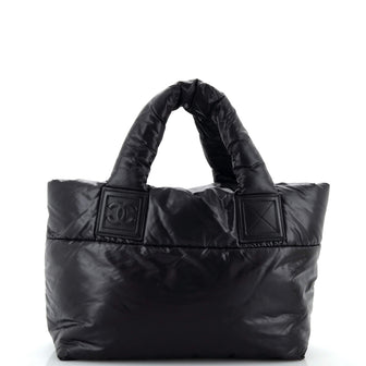 Chanel Coco Cocoon Reversible Tote Quilted Nylon Small