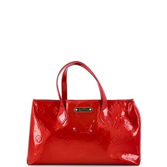 Louis Vuitton Wilshire Handbag Monogram Vernis PM