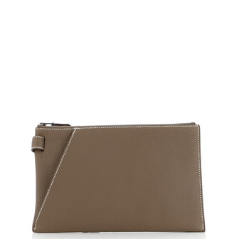 Hermes Cabavertige Pouch Leather 24