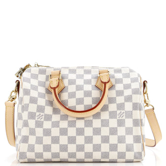 Louis Vuitton Speedy Bandouliere Bag Damier 25