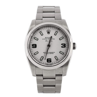 Rolex Oyster Perpetual Air King Automatic Watch Stainless Steel 34