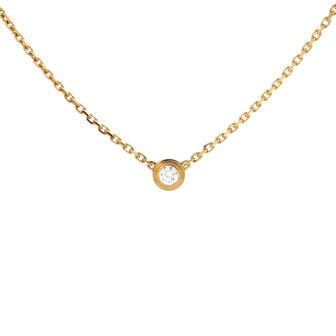 Cartier Cartier D'Amour Pendant Necklace 18K Yellow Gold and Diamond XS