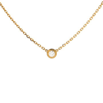 Cartier Cartier D'Amour Pendant Necklace 18K Yellow Gold and Diamond XS