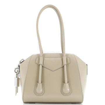 Givenchy Antigona Lock Long Handle Bag Leather Mini