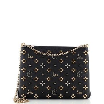 Christian Louboutin Triloubi Chain Bag Embellished Leather Large